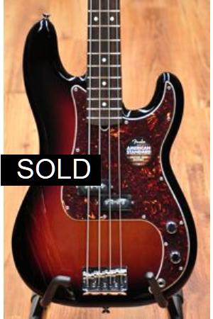 Fender American Standard Precision Bass 3TS/RW